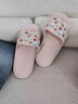 百慕傾臣一次性拖鞋女便攜式旅游酒店防滑防臭出差可洗澡旅行折疊涼拖鞋男 粉色 【花朵兔子】 36-37 適合35-36（內長(cháng)230MM) 曬單實(shí)拍圖