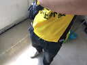 秋季新款松緊腰寬松彈力系帶牛仔褲男休閑百搭哈倫褲老爹褲長(cháng)褲子 1813黑灰 33 （145-155）斤 2尺6 曬單實(shí)拍圖