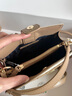 TOMMY HILFIGER25新款春夏女裝小眾休閑通勤金屬字母手提方包單肩斜挎包17406 淺卡其色0I1 OS 曬單實(shí)拍圖