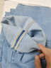 AEMAPE蘋(píng)果全棉男士牛仔褲春秋直筒寬松高腰深襠闊腿褲中年大碼加肥胖子 1298#淺藍色 31  (2尺4) 曬單實(shí)拍圖