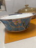 英格麗（INGRI）家用碗碟套裝中式高檔骨瓷餐具套裝歐式碗筷輕奢菜盤(pán)湯碗勺子餐具 翡翠8寸湯碗（單個(gè)裝） 曬單實(shí)拍圖
