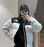北面（The North Face）1996Nuptse高蓬鵝防水羽絨服女潮牌經(jīng)典ICON24秋季上新美碼|3XEO ROU/米白色 S 曬單實拍圖