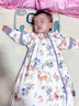 蒂樂嬰兒睡袋包腿恒溫春秋冬款寶寶新生兒童一體防踢被子四季通用 【室溫5-20°C】紫鹿仙蹤 【適合身高65-85cm】 2歲以內(nèi) 曬單實拍圖