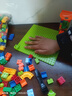 可愛(ài)途滑梯積木桌 玩具小顆粒百變滑道滾珠拼插積木多功能軌道拼裝滾球 336?！拘☆w?！?底板8球 曬單實(shí)拍圖