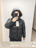波司登冬季泡芙羽絨服鵝絨男女同款短款脫卸帽加厚新國標外套 曬單實拍圖