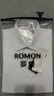 羅蒙（ROMON）純色商務(wù)職業(yè)正裝男士白襯衫通勤工裝男裝長袖襯衣男CSZH01白色40 曬單實(shí)拍圖