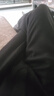 SHANSHAN杉杉休閑褲男秋冬季男士舒適直筒休閑加絨加厚保暖長褲 黑色 3XL (190) /190 曬單實拍圖