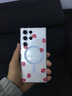 日美新透明磁吸適用三星S23ultra手機殼samsungs22U卡通S24U小新新款gla 紅花磁吸充電鏡頭全包透明軟殼 三星Galaxy S23 Ultra 曬單實拍圖