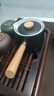 三旬轉(zhuǎn)轉(zhuǎn)泡旋轉(zhuǎn)自動(dòng)泡茶壺功夫茶具套裝家用簡(jiǎn)約旅行陶瓷懶人泡茶神器 轉(zhuǎn)轉(zhuǎn)泡旋轉(zhuǎn)泡茶器(禪風(fēng)黑) 曬單實(shí)拍圖