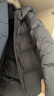 坦博爾泡芙羽絨服女反季中長款鴨絨連帽舒適百搭廓形保暖外套 曬單實拍圖
