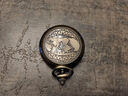 米囹戶(hù)外指南針懷表高精度多功能學(xué)生準確防水運動(dòng)車(chē)載指北針羅盤(pán)儀U 青古銅 曬單實(shí)拍圖