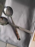 DKO316不銹鋼攪拌勺高顏值咖啡甜品勺杯子用牛奶沙冰勺調羹長(cháng)柄勺子 小號-1支裝【316食品級不銹鋼】 曬單實(shí)拍圖