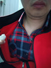 斐升（FEISHENG）秋冬男士加絨襯衣男保暖襯衫印花外套衣服男爸爸裝1/2件 C625 2XL (適合140斤-159斤) 曬單實(shí)拍圖