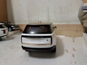 赟婭大號路虎攬勝汽車(chē)模型合金仿真擺件1:18車(chē)模兒童玩具車(chē)男孩禮物 1:18路虎攬勝【白金】 曬單實(shí)拍圖