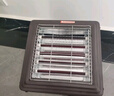 如意明珠五面家用取暖器燒烤型電烤爐室內電暖爐烤火爐小太陽(yáng)速熱多面電暖氣烤火器家用電烤爐燒烤 霧白色【特大款側三管紅管】防傾倒 曬單實(shí)拍圖
