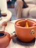 尚烤佳（Suncojia）圍爐煮茶爐套裝 紅泥側把燒水壺炭烤爐茶壺茶杯茶具禮盒京東自營(yíng) 曬單實(shí)拍圖