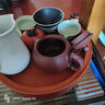 尊壺宜興紫砂壺手工茶具西施茶壺泡茶器禮盒裝 龍把西施紫茄泥230m 曬單實(shí)拍圖
