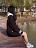 VEOX美式復(fù)古飛行員夾克外套女春秋韓版bf寬松高街vintage棒球服ins潮 黑色 [優(yōu)質(zhì)雙層有里布] M 85-100斤 曬單實(shí)拍圖