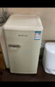 德姆勒（DEMULLER）復(fù)古冰箱小型大容量家用租房電冰箱 化妝品靜音強勁網(wǎng)紅冰箱冷藏冷凍節(jié)能 芝士白98升 98L基礎(chǔ)款-芝士白 曬單實拍圖