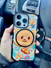 CASETIFY 黃油小熊 x CASETiFY聯(lián)名 磁吸支架/指環(huán)支架/卡包支架 適用Magsafe手機支架指環(huán) 黃油小熊大臉（黑色磁吸支架） 曬單實(shí)拍圖