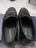 老人頭（LAORENTOU）皮鞋男商務(wù)休閑牛皮套腳樂(lè )福鞋軟面豆豆駕車(chē)鞋 83037 黑 40 曬單實(shí)拍圖