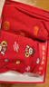 貓人兒童本命年內褲馬年男童女童大紅內褲中大童寶寶純棉抑菌圣誕褲衩 男童福星高照  2雙襪子+ 2條 內褲 180 【身高建議165-175cm】 曬單實(shí)拍圖