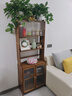 竹藝佳餐邊柜家用客廳儲物柜廚房碗柜茶水柜靠墻酒柜竹置物多功能 63簡(jiǎn)易款 曬單實(shí)拍圖
