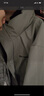 鴨鴨（YAYA）【王一博同款】羽絨服男2024冬季新品短款時(shí)尚雙面穿面包服外套HY 基礎(chǔ)黑色 175/92A(L) 曬單實(shí)拍圖