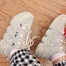 FILA HERITAGE 斐樂(lè )官方女子籃球鞋年冬季新款低幫運動(dòng)鞋潮流休閑鞋女 燕麥色/黃水泥-OC 38.5 曬單實(shí)拍圖