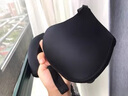 俏蓓依歐美U型文胸聚攏性感無痕露背婚紗禮服美背內(nèi)衣誘惑約會夏防下垂 黑色 L 36/80ABC 曬單實拍圖