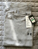 安德瑪（UNDERARMOUR）DFO男子圓領(lǐng)運動(dòng)休閑長(cháng)袖T恤1302355 摩登灰011 L 曬單實(shí)拍圖