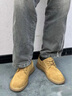 Dickies男士工裝鞋男低幫百搭潮流透氣英倫風(fēng)男士休閑鞋男 駝色 41  曬單實(shí)拍圖