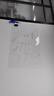 得力軟白板寫(xiě)字板貼墻磁性不傷墻掛墻黑板辦公墻貼磁吸可移除免打孔家用教學(xué)培訓可擦便攜涂鴉板留言板 【適用瓷磚玻璃】150*90cm高粘 曬單實(shí)拍圖
