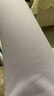 婧麒（JOYNCLEON）孕婦秋褲冬天內穿保暖褲加絨加厚孕期大碼棉毛褲線(xiàn)褲打底褲女 淺紫色 L 曬單實(shí)拍圖