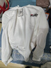 THE URBAN NICE官方品牌衛(wèi)衣男2024新款春秋休閑刺繡圓領(lǐng)男士衛(wèi)衣純色打底上衣 雪白色&春秋款 M 碼【建議105-120斤】-圓領(lǐng) 曬單實(shí)拍圖