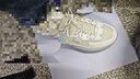 斐樂（FILA）官方MARS 1S+女鞋復古運動鞋新款跑步鞋火星鞋 白蘆筍/乳白色-GN 37.5 曬單實拍圖
