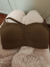 ubras虞書(shū)欣同款無(wú)尺碼【小奶皮文胸】細肩帶粉底液美背內衣女文胸 文胸-蜜茶棕色 均碼 -mini【背心款】80-100斤 曬單實(shí)拍圖