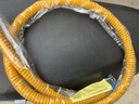 特路新國標金屬包覆鎧裝天然氣液化氣煤氣罐灶具熱水器燃燒器具連接管 【一插一螺】金屬包覆防爆燃氣管 1.2米 曬單實拍圖