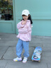 泰蘭尼斯秋季女童板鞋低幫運(yùn)動(dòng)鞋輕便幼兒園鞋防滑軟底休閑鞋白/粉30碼 曬單實(shí)拍圖