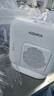 康佳（KONKA）暖風(fēng)機取暖器辦公室電暖氣家用節能臺式電暖器熱風(fēng)機 白色-雙溫控【過(guò)熱保護+智能恒溫】 曬單實(shí)拍圖