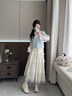 NINE WEST/玖熙阿甘鞋女厚底復古德訓鞋百搭軟底 NR510902CE 白色37 曬單實拍圖