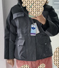 保姆鵝 兒童羽絨服男童女童保暖帽可拆加厚外套極寒冬裝 大象灰 150 曬單實拍圖
