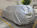 奧羅德 比亞迪宋Ldmi車衣罩專用防雨防塵防曬保護外飾改裝汽車用品配件 宋L-DMI車衣（牛津布）帶側(cè)開門 曬單實拍圖