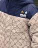 巴拉巴拉童裝男童羽絨服老花學(xué)院風(fēng)外套冬裝 曬單實(shí)拍圖