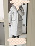 波司登反季冬極寒羽絨服鵝絨谷愛(ài)凌同款男女情侶長(zhǎng)款連帽戶外外套 曬單實(shí)拍圖