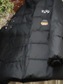羅蒙（ROMON）加肥加大羽絨服男特大號300斤大碼寬松學(xué)生胖子加厚冬裝外套潮350 黑色 6XL (建議200--230斤) 曬單實(shí)拍圖