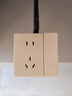 西蒙（SIMON）奶油風(fēng)開關(guān)插座 啞光家用大面板 86型暗裝電源 M1系列可可蛋奶色 三孔16A帶開關(guān)（單控） 曬單實(shí)拍圖