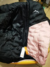 雪中飛兒童羽絨服冬季女童運(yùn)動(dòng)時(shí)尚拼色輕薄男童中大童連帽羽絨服 水粉色 160 曬單實(shí)拍圖