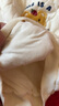 優(yōu)奇斷碼撿漏  嬰兒套裝款加棉套裝夾棉兩件套男女寶寶薄棉衣服冬裝 【加厚保暖】杏色 100cm 曬單實拍圖