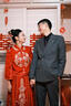泰勒馬丁秀禾服新中式2025新款結(jié)婚訂婚敬酒服新娘旗袍出閣服婚禮服 MF014 S 曬單實(shí)拍圖